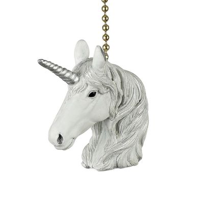 Clementine Design Mystical Unicorn Ceiling Fan Pull Chain Light Decorative Extension