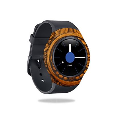 MightySkins Skin Compatible with Samsung Gear S2 3G Smart Watch Cover wrap Sticker Skins Carved Aztec