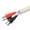 Gardner Bender FLX-5008BG Split Flexible Tubing,  inch x 8 ft, Corrugated Wire Loom, Beige view 3