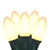 25-Count Clear and White Opaque C9 Christmas Light Set, 24ft Green Wire view 1