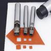 Fujiyuan 5PCS 3mm 4mm 5mm 6mm 7mm Leather Punch Cutter Tool Hollow Square Hole Steel Belt Watch Band Bag Package view 4