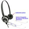 INNOTALK Phone Headset Compatible with Avaya Nortel 1120e, 1230, M3903, M7208, M7324, T7324 - Voice Tube Mic Binaural Headset with RJ9 Quick Disconnect Headset Adapter as Office Headset view 3