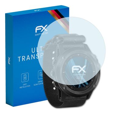 atFoliX Screen Protection Film compatible with Garmin Tactix Bravo Screen Protector, ultra-clear FX Protective Film (3X)