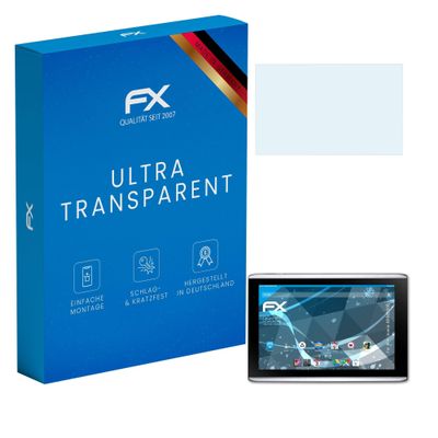 atFoliX Screen Protection Film compatible with Acer Iconia A500, A501 Screen Protector, ultra-clear FX Protective Film (2X)