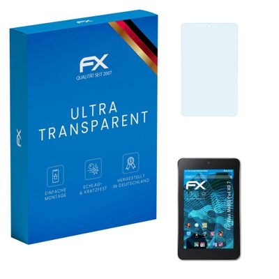 atFoliX Screen Protection Film compatible with Asus MeMO Pad HD 7 Screen Protector, ultra-clear FX Protective Film (2X)