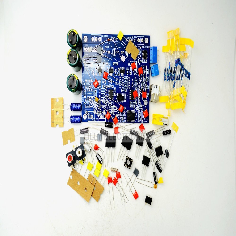 LILLY Electronics LJM Kit CS8416+ CS4398 DAC Board (USB + Coaxial DAC192K/24bit Board) AC15V-0-AC15V