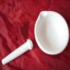 Alumina Ceramic (99%) Mortar and Pestle 6.3" OD 160 mm Lab Grinding view 2