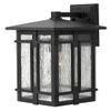 Hinkley Tucker Medium Outdoor Wall Mount Lantern, Museum Black Finish view 1