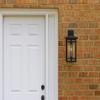 Hinkley Tucker Medium Outdoor Wall Mount Lantern, Museum Black Finish view 3