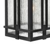 Hinkley Tucker Large Outdoor Wall Mount Lantern, Museum Black Finish view 3