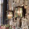 Hinkley Walker LED Wall Mount Lantern, Buckeye Bronze, 120V, Add Security to Porches, Patios, Exteriors Spaces with Ultra-Durable Outdoor Lighting, 3-5w LED Lamps Included, 2105KZ-LL view 2