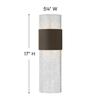 Hinkley Horizon Medium Outdoor Integrated LED Wall Sconce, Buckeye Bronze view 2