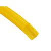 (1/2" Dia. x 100 ft, Yellow) HydroMaxx Flexible Polyethylene Corrugated (PE) Split Tubing (Wire Loom) view 2