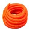 (1/2" Dia. x 100 ft, Orange) HydroMaxx Flexible Polyethylene Corrugated (PE) Split Tubing (Wire Loom) view 1