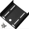 baytronic Installation Kit Mounting Frame for 2.5 Inch Hard Drives/SSDs to 3.5 Inch Adapter Mounting Frame Bracket Rails Including 50 cm SATA Cable + 4-Pin SATA Adapter view 2