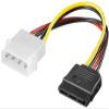 baytronic Installation Kit Mounting Frame for 2.5 Inch Hard Drives/SSDs to 3.5 Inch Adapter Mounting Frame Bracket Rails Including 50 cm SATA Cable + 4-Pin SATA Adapter view 4