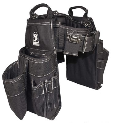 Gatorback Professional Carpenter's Tool Belt Combo w/Air-Channel Pro Comfort Back Support Belt. (Extra-Large 41-44 Inch Waist)