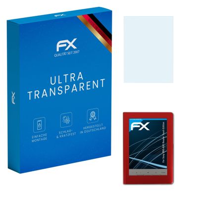 atFoliX Screen Protection Film compatible with Sony PRS-600 Reader Touch Edition Screen Protector, ultra-clear FX Protective Film (2X)