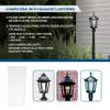 American Mantle Tempered Glass Pane for Outdoor Gaslights | Heat-Resistant Replacement Panel 3.87"x9"x2.75" | Fits GL300 GL2000 U.S. Gaslight Trimblehouse MHP & More | Clear Non-Beveled view 3