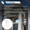 American Mantle Tempered Glass Pane for Outdoor Gaslights | Heat-Resistant Replacement Panel 3.87"x9"x2.75" | Fits GL300 GL2000 U.S. Gaslight Trimblehouse MHP & More | Clear Non-Beveled view 4