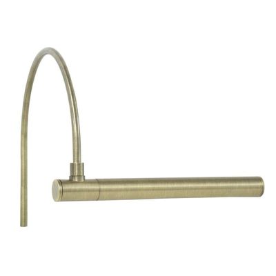 House of Troy Advent Profile 9" Wide Antique Brass LED Picture Light