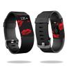 MightySkins Skin Compatible with Fitbit Charge HR Watch Cover wrap Sticker Skins Kiss Me view 1