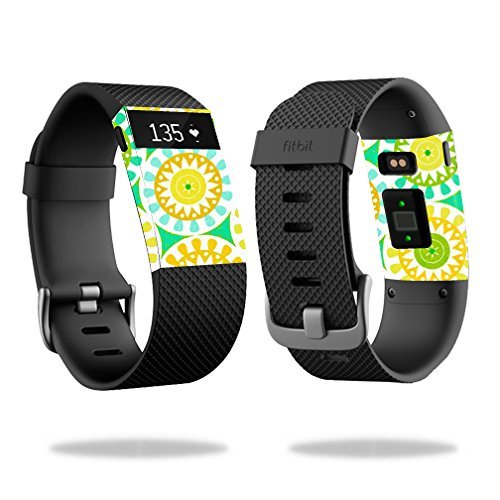 MightySkins Skin Compatible with Fitbit Charge HR Watch Cover wrap Sticker Skins Slices