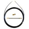 Velamp SPN4-010 The  4 mm Perlon fishtape is indicated in installations of Electrical Systems in The Civil Sector and is Ideal for Short and tortuous Sections, Black view 1