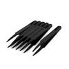 uxcell Plastic Anti-static Precision Tool Tweezers Pointy Tip 6 Pcs view 1