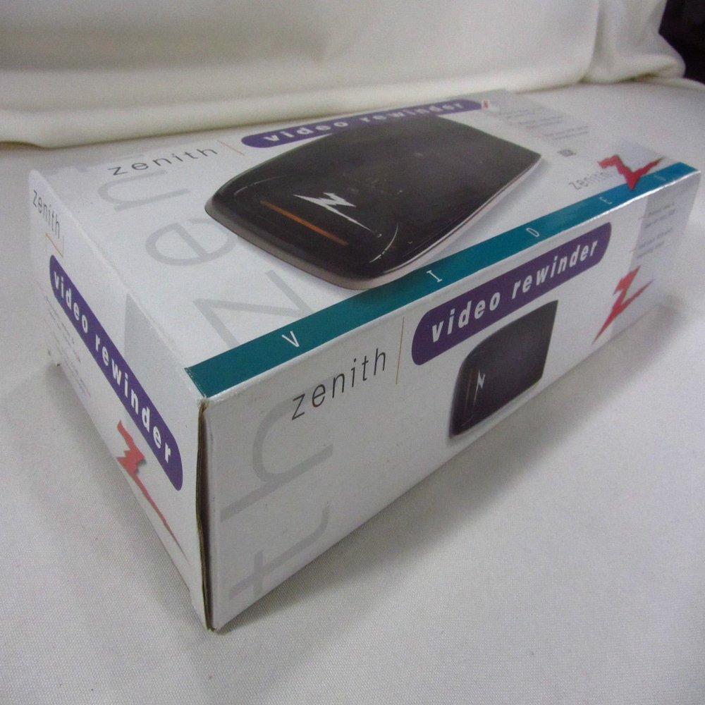 TopOne New in Box Zenith Video Rewinder VHS Cassette Tape New Zen 901 Model