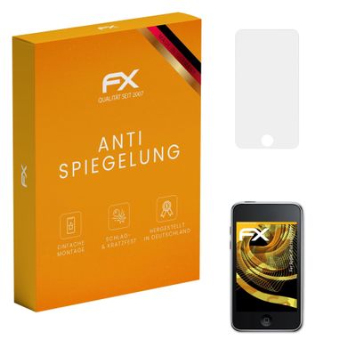 atFoliX Screen Protector compatible with Apple iPod touch 2G Screen Protection Film, anti-reflective and shock-absorbing FX Protector Film (3X)