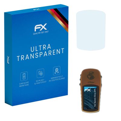 atFoliX Screen Protection Film compatible with Garmin Etrex GPS Screen Protector, ultra-clear FX Protective Film (3X)
