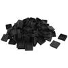 uxcell 50mm x 50mm Plastic Square Blanking End Caps Tubing Tube Insert 100pcs view 1