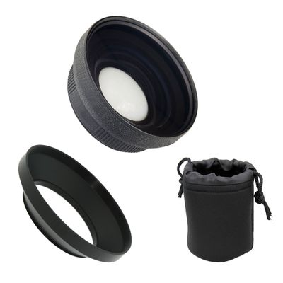 Ultra Wide Angle Conversion Lens (Low Profile) for Sony FDR-AX53
