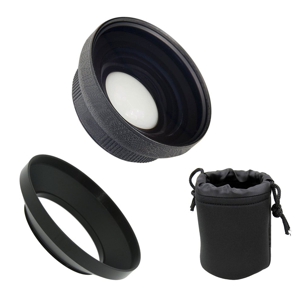 Ultra Wide Angle Conversion Lens (Low Profile) for Sony FDR-AX53