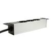 Logilink PDU 10 3 Outlets Black PDU3B01, 1U, Polypropylene, PDU3B01 (PDU3B01, 1U, Polypropylene (PP), Black, 3 AC Outlet(s), 1.8 m, H05VV-F) view 4