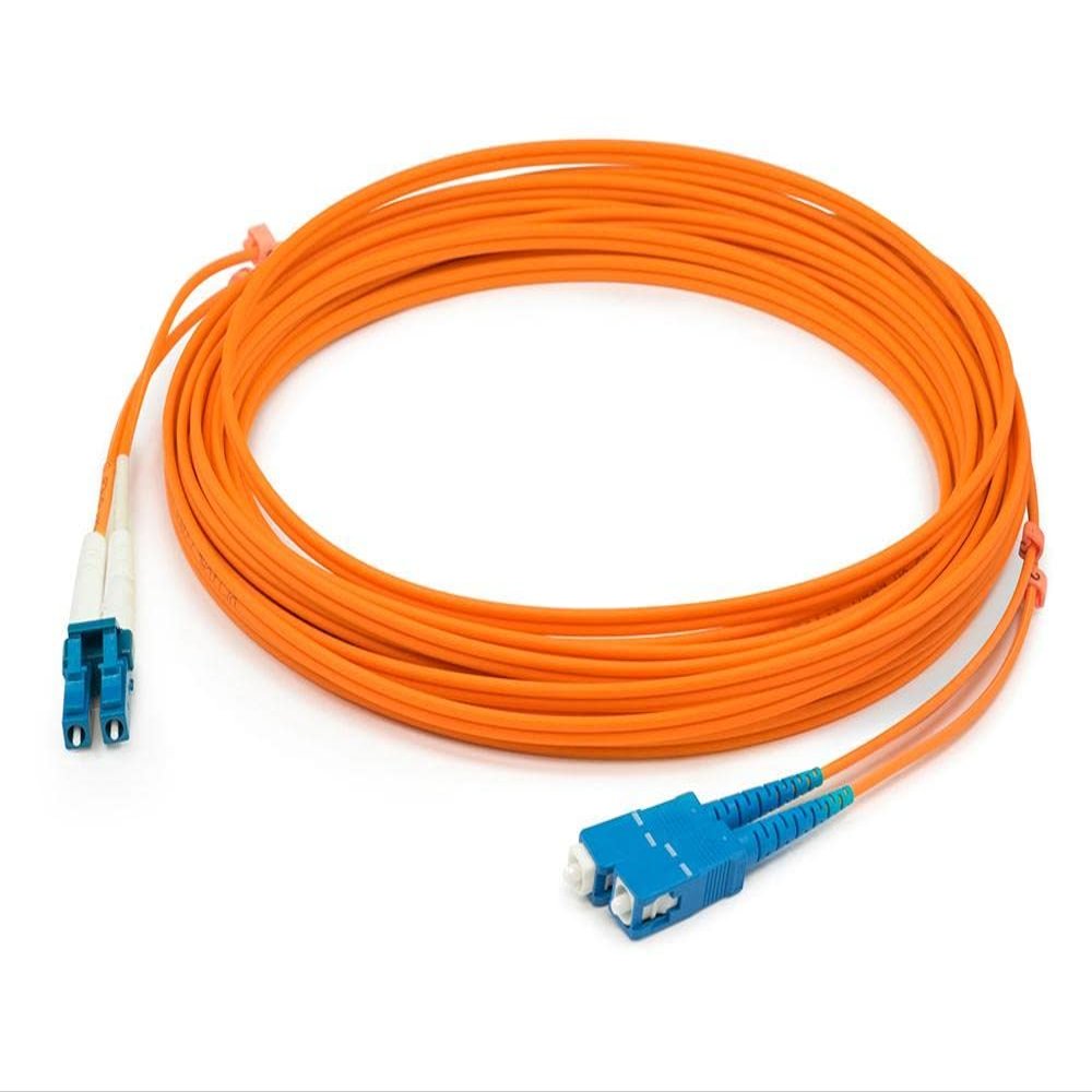 AddOn 3M Multi-Mode Fiber (Mmf) Duplex SC/LC OM2 Orange Patch Cable
