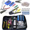 UbiGear Network/Phone Cable Tester + RJ11/RJ12/RJ45 Network Cable Crimper + RJ45 CAT5e Connectors Plugs/Boots Stripper Network Tool Kits (Premium 568 Tool Kits) view 1
