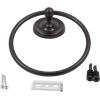 Stone Harbor Hardware Portland Towel Ring, Vintage Bronze view 3