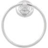 Stone Harbor Hardware Portland Towel Ring, Polished Chrome view 1