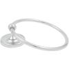 Stone Harbor Hardware Portland Towel Ring, Polished Chrome view 2