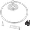 Stone Harbor Hardware Portland Towel Ring, Polished Chrome view 3