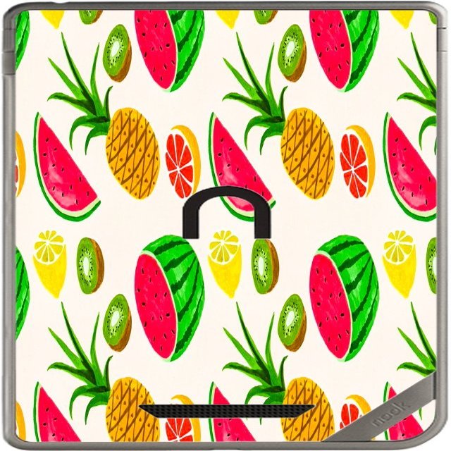 Fruit Bowl Fun Watermelon Wallpaper Vinyl Decal Sticker Skin by Debbie's Designs for Nook Color & Nook Tablet by Barnes and Noble