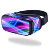 MightySkins Skin Compatible with Samsung Gear VR (Original) Cover wrap Sticker Skins Light Waves view 1