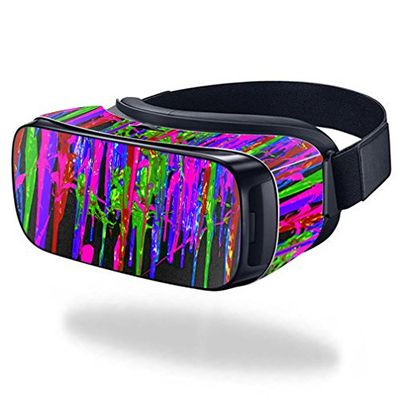 MightySkins Skin Compatible with Samsung Gear VR (Original) Cover wrap Sticker Skins Drips