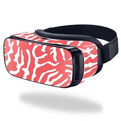 MightySkins Skin Compatible with Samsung Gear VR (Original) Cover wrap Sticker Skins Coral Reef