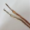 16 AWG Speaker wire with Gold RCA Male - Red, 6 Foot view 3
