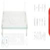 Greenhouse GH-DKBB-CL Tempered Glass Display Stand, Resin Stand Type, Load Capacity 44.1 lbs (20 kg), Width 22.0 inches (560 view 3