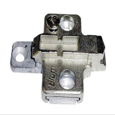 2 Pcs - Blum B175H7 3mm Die Cast Screw On Frameless Clip Mounting Plates