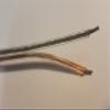 16 AWG Speaker wire with Gold RCA Male - Red, 25 Foot view 2